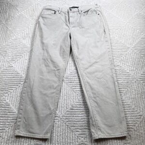 Hudson Jessi Boyfriend Jeans Women's 29 Grey Capsule Greige Contemporary Neutral